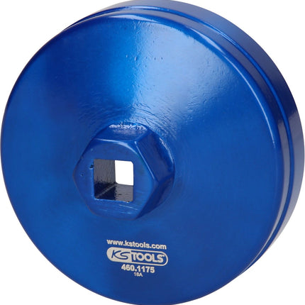 KS TOOLS 1/2" Ölfilterschlüssel Ø 92 mm / 10 Flächen ( 460.1175 ) - Toolbrothers