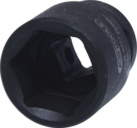 KS TOOLS Vaso de impacto hexagonal de 1/2", corto, 25 mm ( 515.1025 )