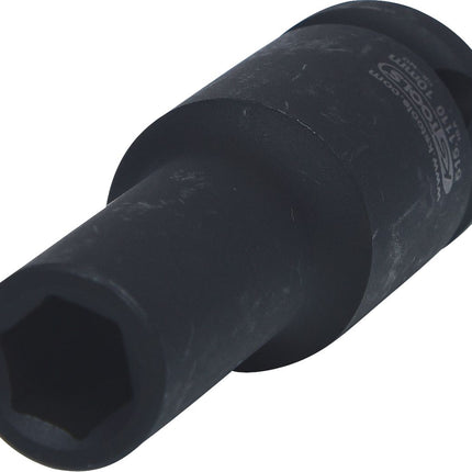 KS TOOLS 1/2" Sechskant-Kraft-Stecknuss, lang, 10mm ( 515.1110 ) - Toolbrothers