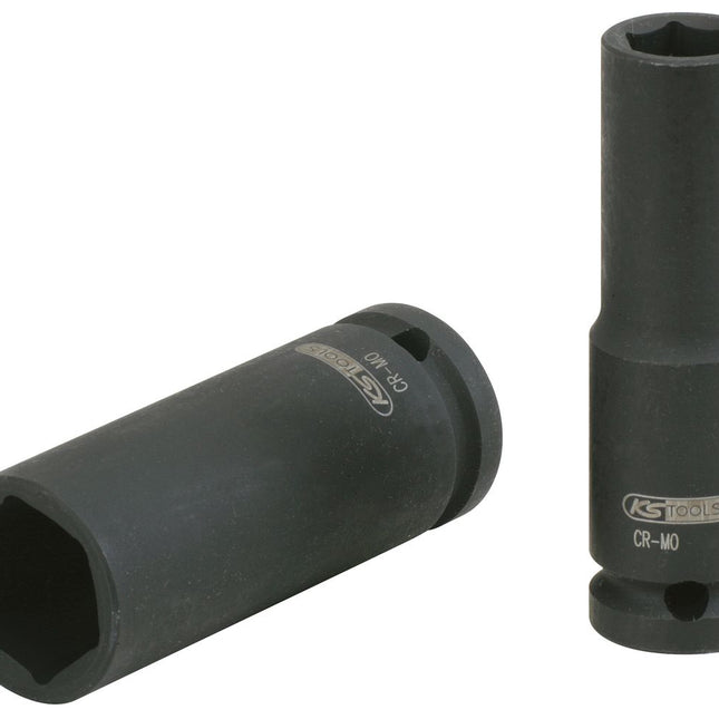 KS TOOLS 1/2" Sechskant-Kraft-Stecknuss, lang, 33mm ( 515.1139 ) - Toolbrothers