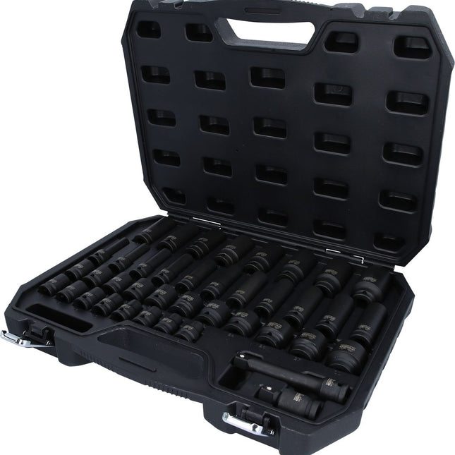 KS TOOLS 1/2' Juego de llaves de vaso de impacto hexagonal, 40 pzs ( 515.0065 )