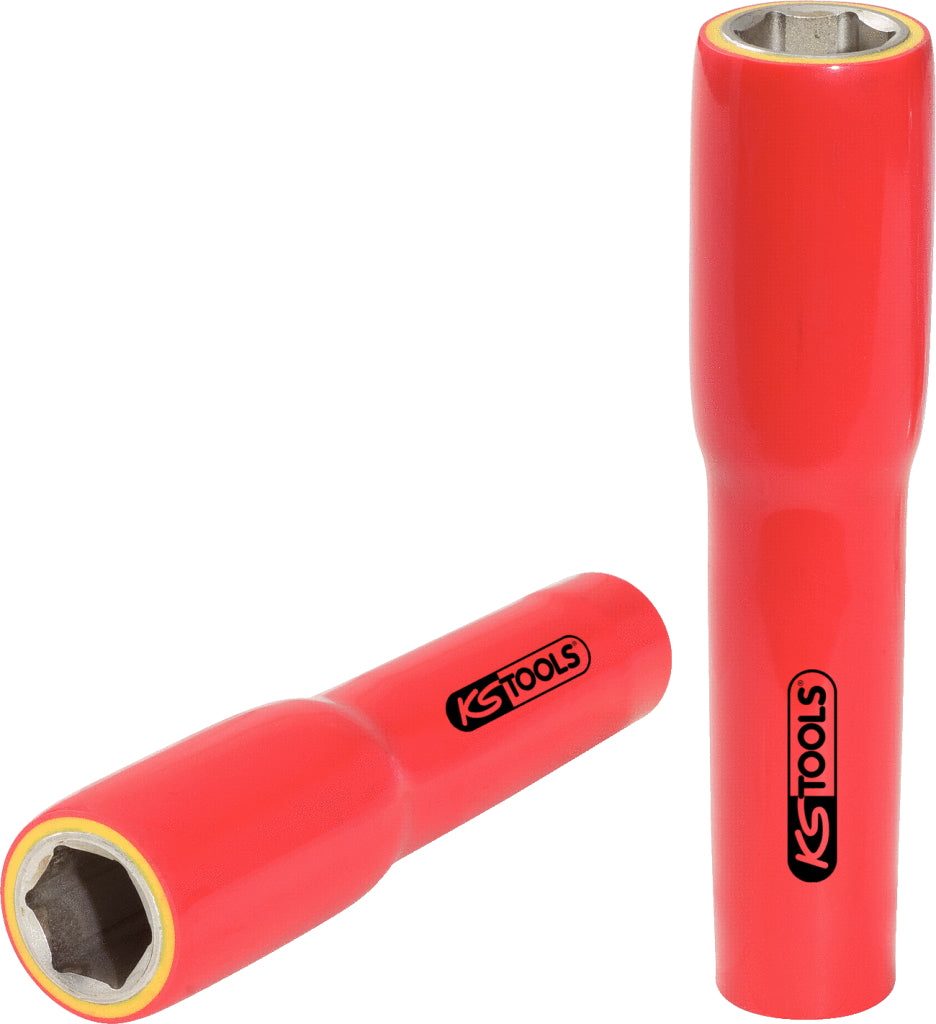 KS TOOLS 1/2" Stecknuss mit Schutzisolierung, XL, 13mm, 145mm ( 117.1371 )
