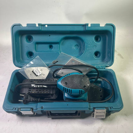 Makita BO 4565 K Schwingschleifer inkl Schleifpapier Set im koffer Gebraucht 0 - toolbrothers