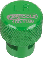 KS TOOLS RDKS / TPMS Reifenentlüfter, grün, links hinten ( 100.1188 ) - Toolbrothers