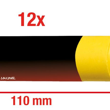 KS TOOLS Signierkreide, gelb,12er Pack ( 100.4045 ) - Toolbrothers