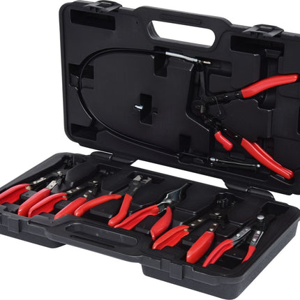 KS TOOLS KFZ Schlauchschellenzangen-Satz, 7-tlg ( 115.1055 ) - Toolbrothers