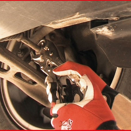 KS TOOLS Alicate de presión con boca corta alambres, 175 mm ( 115.1175 )