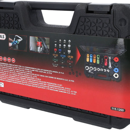 KS TOOLS Leitungsverbinder-Entrieglungs-Satz, 22-tlg ( 115.1260 ) - Toolbrothers