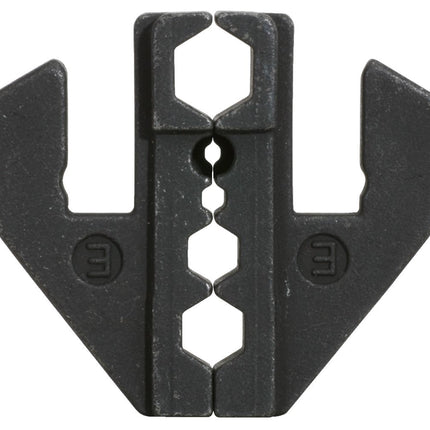 KS TOOLS Paar Crimp-Einsätze für Koaxstecker, Ø 6,50 / 5,41 / 1,72 mm  ( 115.1419 ) - Toolbrothers