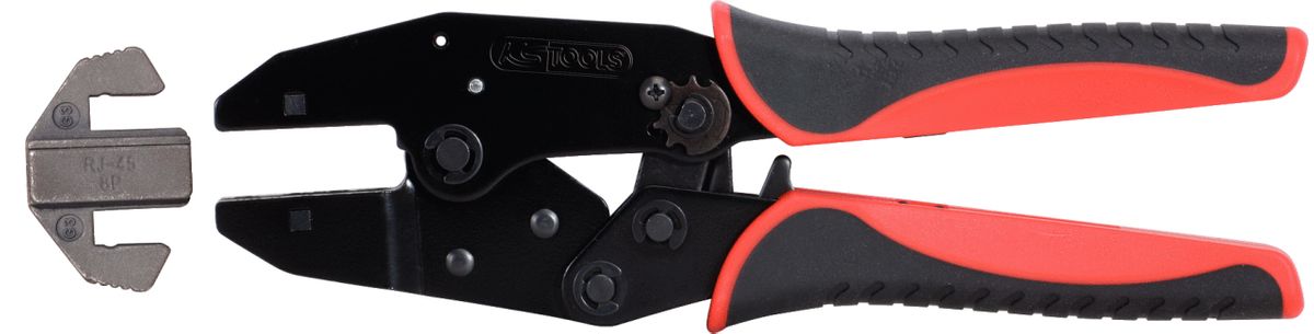 KS TOOLS Crimpzange für Westernstecker, RJ45 ( 115.1470 )