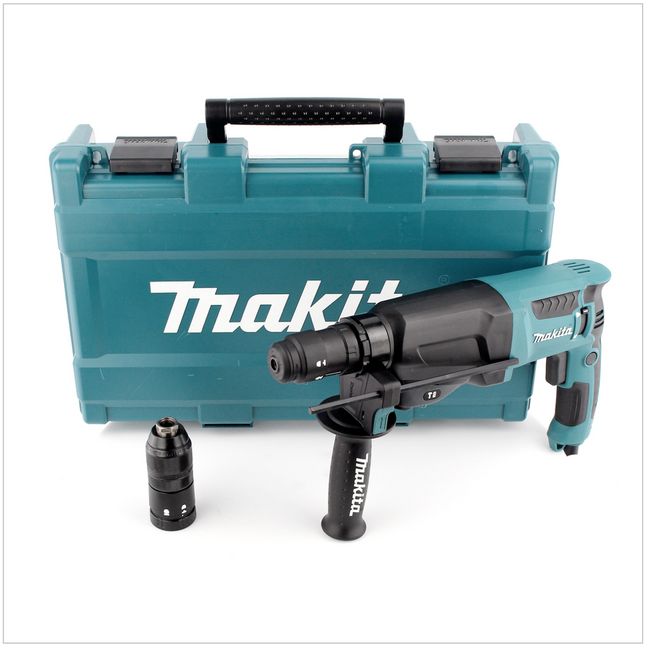 Makita HR 2610 T Bohrhammer 800W im Koffer inkl. Bohrfutter ( 194079-2 ) - Toolbrothers