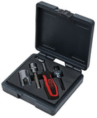 KS TOOLS kit combinado de fresas sanitarias, 4 piezas ( 116.2030 )