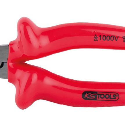 KS TOOLS Tenazas para cables 1000V para una mano, 165 mm ( 117.1107 )
