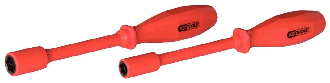 KS TOOLS Destornillador de llave de vaso con aislamiento protector, 14 mm ( 117.1244 )