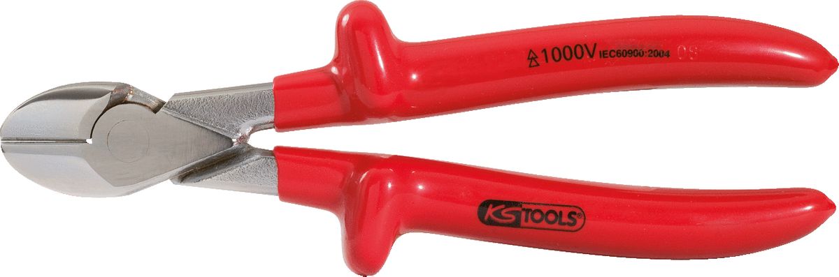 KS TOOLS Alicates de fuerza, corte diagonal 1000V, 205 mm ( 117.1283 )