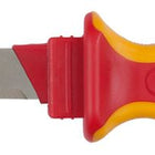 KS TOOLS Cuchilla para cables con aislamiento protector y cuchilla de gancho, 200 mm ( 117.1331 )