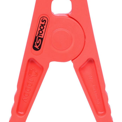 KS TOOLS Kunststoff-Klammer mit Schutzisolierung, groß, 160mm ( 117.1644 ) - Toolbrothers