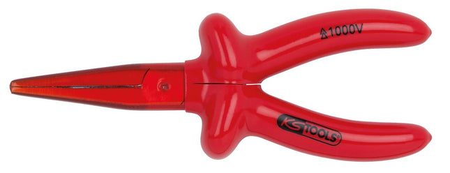 KS TOOLS Alicate plano de puntas largas 1000V, 160 mm ( 117.1716 )