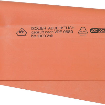 KS TOOLS Paño protector de goma con aislamiento protector, grosor 1,6, 1000 mm ( 117.1750 )