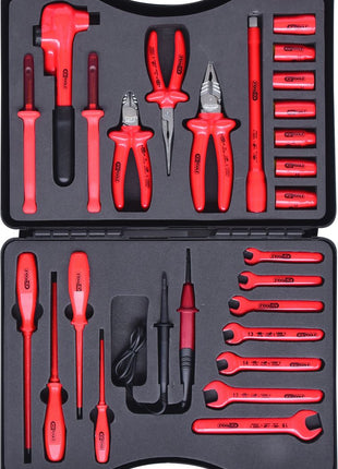 KS TOOLS Juego de herramientas con herramientas aisladas, 26 piezas ( 117.1840 )