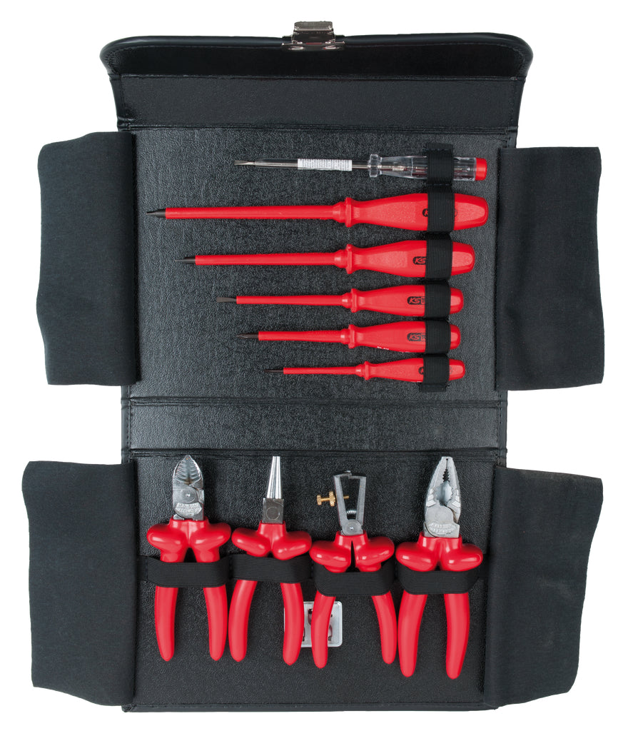KS TOOLS Jeu de pinces et tournevis 1000V, 10 pcs  ( 117.1875 )