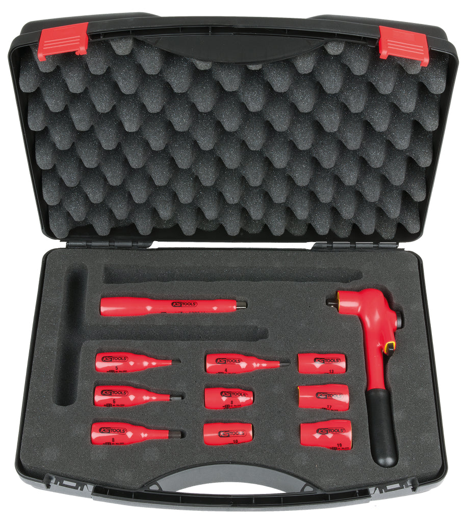 KS TOOLS 3/8' Juego de llaves de vaso aisladas, 11 pzs ( 117.1887 )