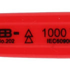 KS TOOLS Llave fija de carraca con aislamiento protector, 12 mm ( 117.2264 )