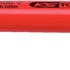 KS TOOLS Llave de estrella con aislamiento protector, acodada, 1/2' ( 117.2273 )