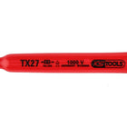 KS TOOLS Llave acodada Torx con mango en T y aislamiento protector, T30, 160 mm ( 117.2417 )