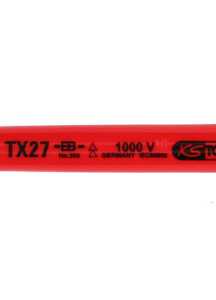 KS TOOLS Llave Torx con mango en T y aislamiento protector, T30, 160 mm ( 117.2417 )