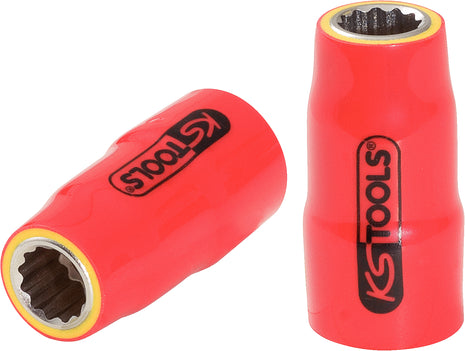 KS TOOLS Vaso de 3/8" con aislamiento protector, 6 mm ( 117.3831 )