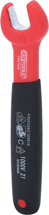 KS TOOLS Llave fija aislada, 10 mm ( 118.1510 )