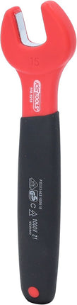 KS TOOLS Llave fija aislada, 15 mm ( 118.1515 )