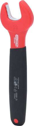 KS TOOLS Llave fija aislada, 19 mm ( 118.1519 )