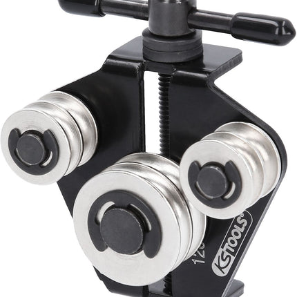 KS TOOLS Herramienta de enderezado y doblado de conductos de freno, 4,75 mm (3/16') + 6,35 mm (1/4') ( 120.1004 )