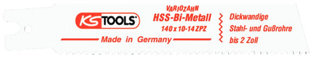 KS TOOLS Säbelsägeblatt Rems, HSS-Bi-Metall, 140mm, 2,5mm, 5er Pack ( 129.4483 ) - Toolbrothers