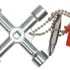 KS TOOLS Universal-Schaltschrankschlüssel, 71mm ( 130.1015 ) - Toolbrothers