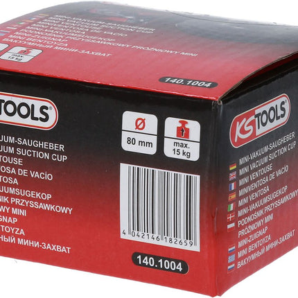 KS TOOLS Mini-Vakuum-Saugheber, max 15kg, Ø 80mm ( 140.1004 ) - Toolbrothers