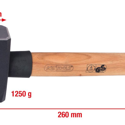 KS TOOLS Fäustel mit Hickorystiel, 1250g ( 142.5125 ) - Toolbrothers