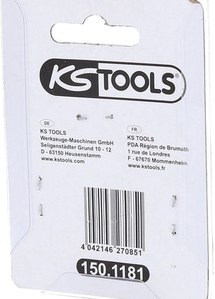 KS TOOLS Hon-Stein-Satz, Länge: 28,5 mm, für 150.1180, 2-tlg ( 150.1181 ) - Toolbrothers