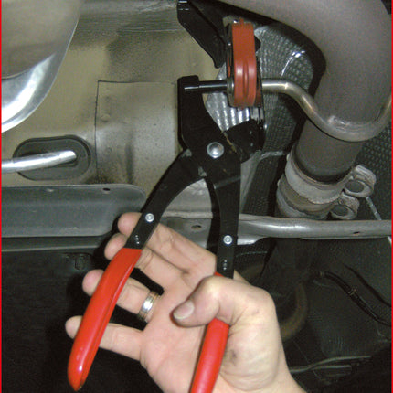KS TOOLS Auspuffgummi-Demontage-Zange, 280mm ( 150.1245 ) - Toolbrothers