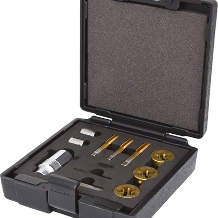 KS TOOLS 3/8" Gewindeschneid-Satz für Radmuttern- und Schrauben, 11-tlg ( 150.1420 ) - Toolbrothers