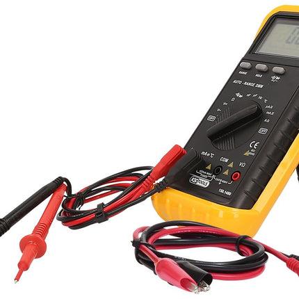 KS TOOLS Digital Multimeter inkl. Prüfspitzen und Krokodilklemmen ( 150.1480 ) - Toolbrothers