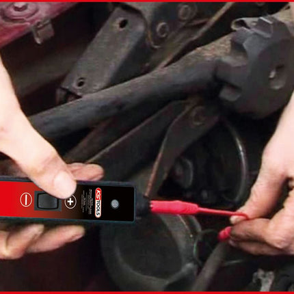 KS TOOLS Funktionsprüflampe 6-24V DC mit 25 Meter Kabel ( 150.1655 ) - Toolbrothers