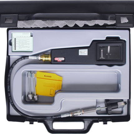 KS TOOLS Kompressions-Druckprüfgerät für Dieselmotoren mit Diagrammschreiber, 53-tlg ( 150.1656 ) - Toolbrothers