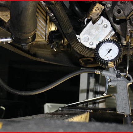 KS TOOLS Turbolader-Bajonett-Ladeluft-System-Prüfkoffer-Satz, 13-tlg ( 150.1825 ) - Toolbrothers