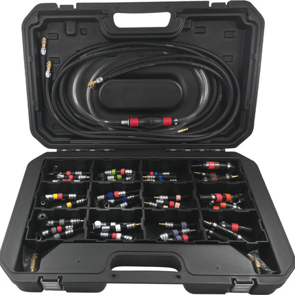 KS TOOLS Kraftstoffsystem Prüf- und Reinigungs-Satz, 43-tlg ( 150.1860 ) - Toolbrothers