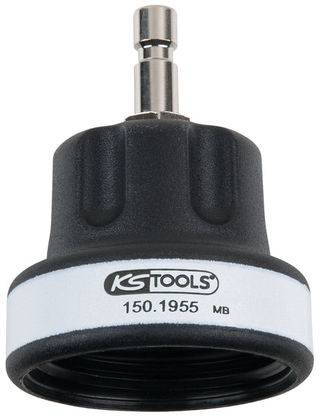 KS TOOLS Kühlsystem-Adapter M46 x 3,0, weiß ( 150.1955 ) - Toolbrothers