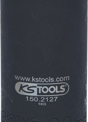 KS TOOLS Vaso para sonda lambda de 3/8'', profundo, ranurado, 22 mm ( 150.2127 )