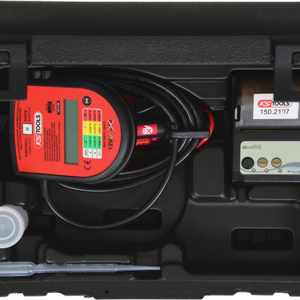 KS TOOLS Digitaler Bremsflüssigkeits-Tester-Satz, 2-tlg ( 150.2198 ) - Toolbrothers